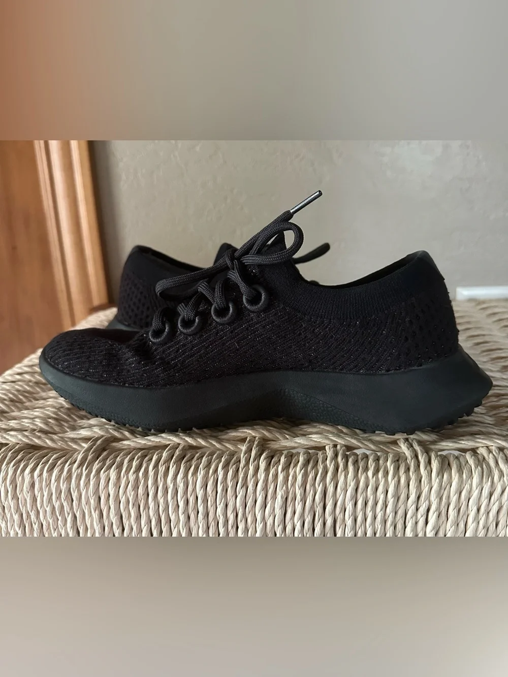 Allbirds Tree Dasher 2 Black Womens Sneaker Tennis Trail Running Shoes